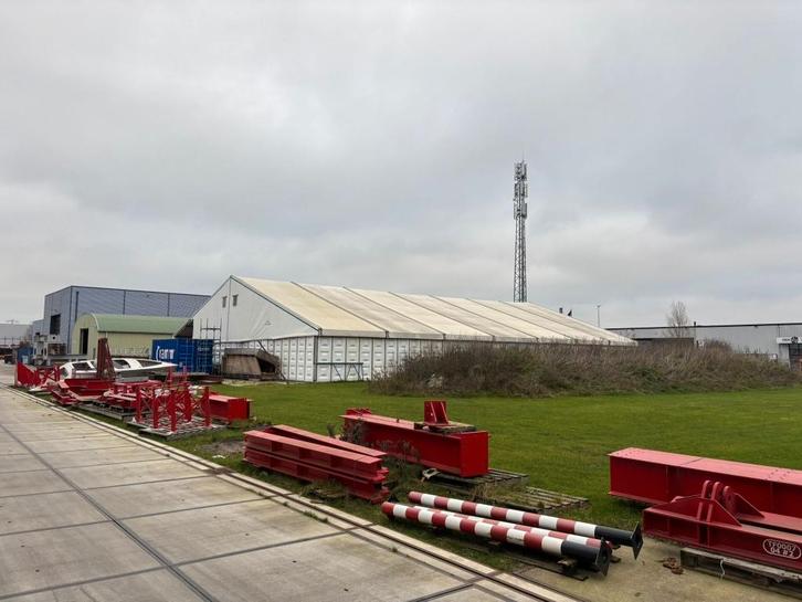 Aluhal / Opslagtent Losberger De Boer 875m² (25x35m), Doe-het-zelf en Verbouw, Overige Doe-het-zelf en Verbouw