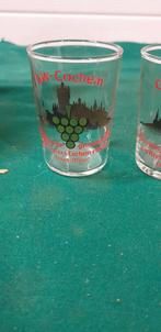 glaasjes  cochem moesel vier stuks, Verzamelen, Glas en Borrelglaasjes, Ophalen of Verzenden