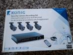 Konig SAS-SETDVR45 beveiligingscamerasysteem nieuw in doos, Ophalen, Nieuw, Buitencamera