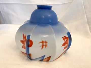 art deco spritz decor lampje, glas beschikbaar voor biedingen