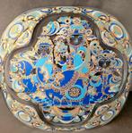 Glazen Rosenthal Kerst Sierbord 1978., Antiek en Kunst, Antiek | Glas en Kristal, Ophalen of Verzenden