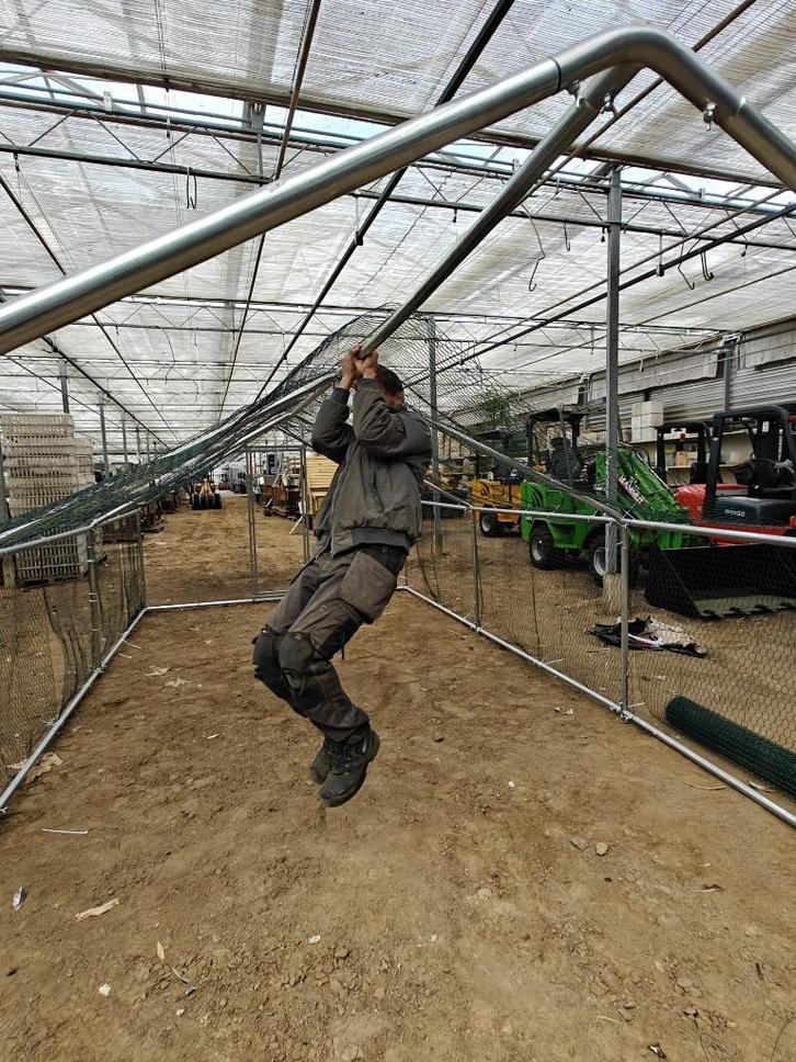 kippenren met marterdraad 3 op 6 sterkste versie 92 kg, Dieren en Toebehoren, Pluimvee | Toebehoren, Nieuw, Kippenhok of Kippenren
