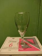 doosje van 6 champagneglazen, Ophalen of Verzenden, Zo goed als nieuw, Overige typen