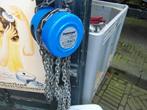 kettingtakel 2 ton 3 meter ketting, Ophalen of Verzenden, Zo goed als nieuw, Handmatig