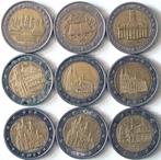 Speciale 2-euro munten Duitsland 2007-2013, Verzenden, Duitsland, 2 euro, Losse munt