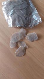 Kerstdecoratie skeletblad goud, Diversen, Ophalen of Verzenden, Nieuw