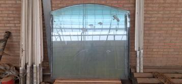 Glazen windscherm/ Terrasafscheiding beschikbaar voor biedingen