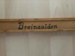 Houten vintage breinaaldendoosje met 2 sets breinaalden, Ophalen of Verzenden, Gebruikt, Breien