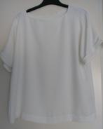 Dames Blouseshirt, Ophalen of Verzenden, Zo goed als nieuw, Maat 38/40 (M), Wit