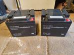 2x 12V 50Ah accu, Ophalen, Zo goed als nieuw