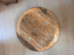 Industriële ronde salontafel - 70 cm, Gebruikt, 50 tot 100 cm, Rond, Metaal