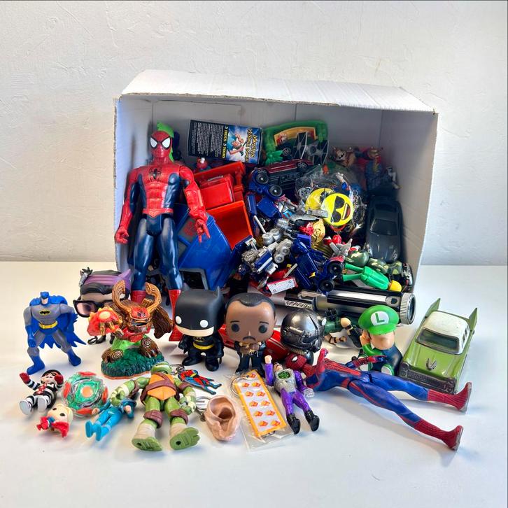Grote verzameling speelgoed en actiefiguren, Kinderen en Baby's, Speelgoed | Actiefiguren, Gebruikt, Ophalen of Verzenden