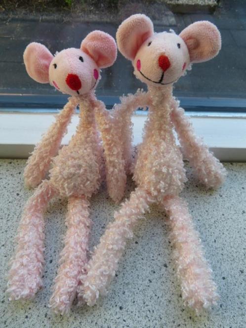 Schaap schaapje muis muisje van Kruidvat merk Evora, Kinderen en Baby's, Speelgoed | Knuffels en Pluche, Gebruikt, Overige typen