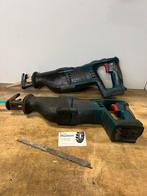 2st blauwe Bosch accu reciprozagen  18v werken prima, Doe-het-zelf en Verbouw, Gereedschap | Zaagmachines, Bosch, Gebruikt, Www.bosch.com