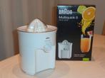 Braun Multiquick 5 citruspers, Witgoed en Apparatuur, Ophalen of Verzenden, Zo goed als nieuw, Elektrisch, Citruspers