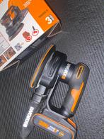 Worx schuurmachine 20v, Doe-het-zelf en Verbouw, Gereedschap | Schuurmachines, Ophalen of Verzenden, Zo goed als nieuw, Minder dan 600 watt