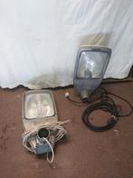 lantaarnpaal verlichting, Doe-het-zelf en Verbouw, Bouwverlichting, Ophalen, Gebruikt, Lamp met armatuur