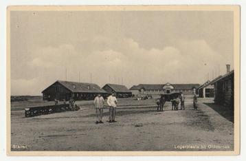 Militair.  1939.  Legerplaats bij Oldenbroek.   Stallen. beschikbaar voor biedingen