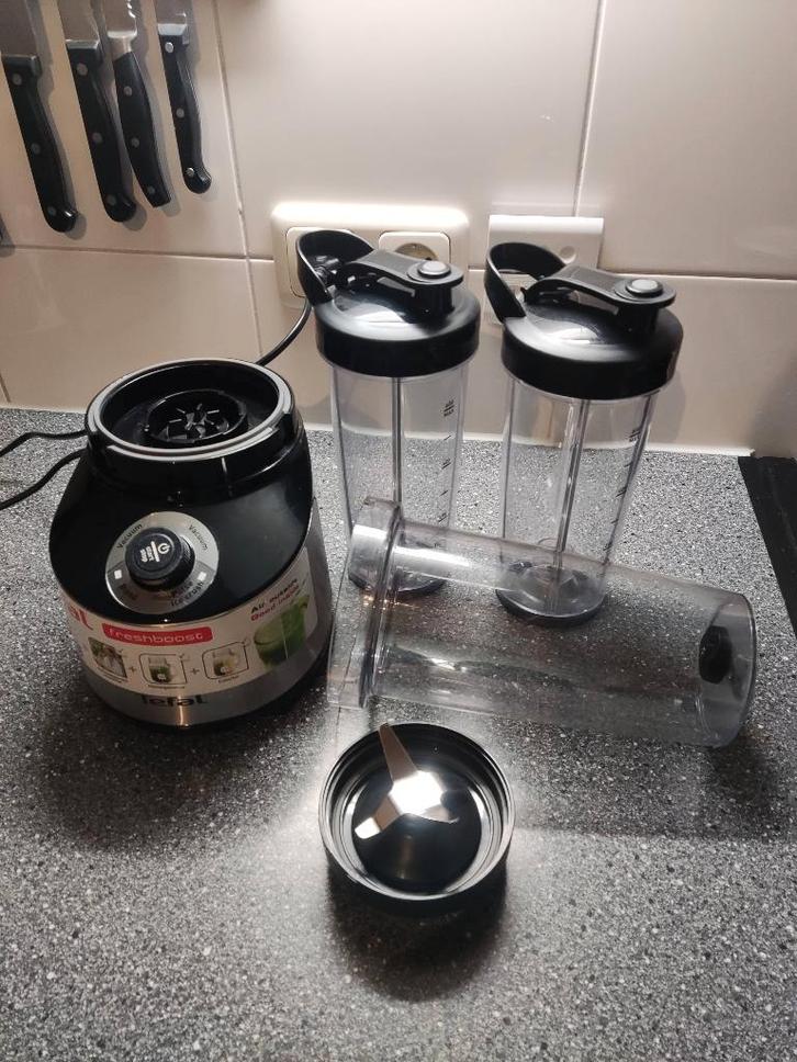 Tefal Freshboost Vacuum Blender, Witgoed en Apparatuur, Blenders, Gebruikt, Blender, Ophalen