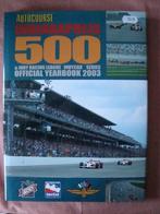 Autocourse indianapolis 500 official yearbook 2003 nieuw, Boeken, Nieuw, Ophalen of Verzenden