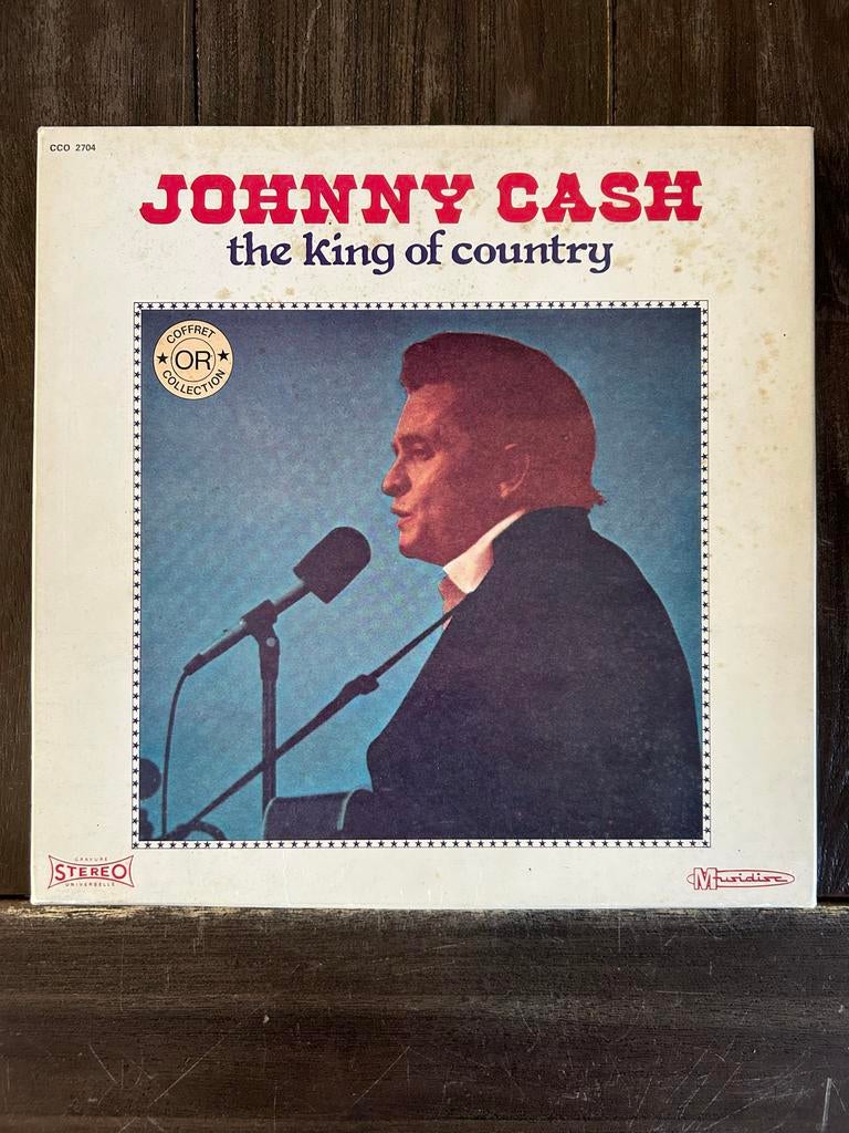 Johnny Cash - The King of Country Boxset, Ophalen of Verzenden, Zo goed als nieuw, 12 inch
