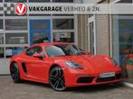 Porsche 718 Cayman PDK Apple Car-Play|4P-LED|Porsche Dynamic, Auto's, Porsche, Automaat, Gebruikt, Zwart, Cayman