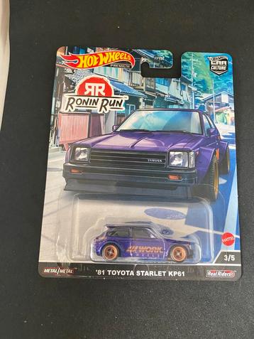 Hot wheels Toyota starlet beschikbaar voor biedingen