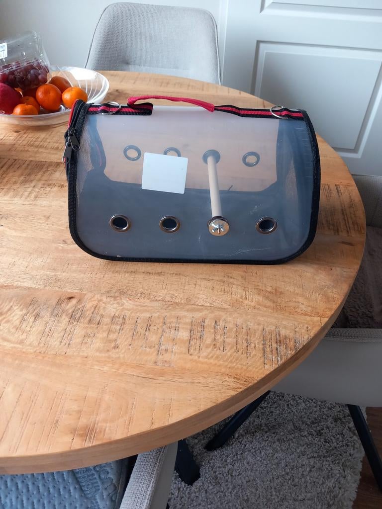 Vervoermiddel voor vogels of kleine knaagdieren, Ophalen of Verzenden, Zo goed als nieuw, Hout, Overige typen