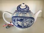 Blond Amsterdam Theepot Hollands Tafereel Delfts Blauw Stijl, Antiek en Kunst, Antiek | Keramiek en Aardewerk, Ophalen