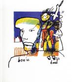Herman Brood litho David Bowie vrij bieden, Ophalen of Verzenden
