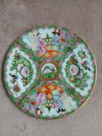 Antiek Chinees sierbord Familie Rose, Ophalen of Verzenden
