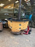 Inbouw hottub 180 doorsnede 110hoog interne kachel, Ophalen, Zo goed als nieuw, Inbouw, Vast