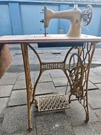 Antieke Singer naaimachine, goud gespoten, Antiek en Kunst, Antiek | Naaimachines, Ophalen