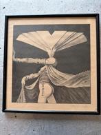 Klaas Veenhuizen 1974 Litho, Ophalen of Verzenden