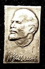 Lenin broche- zilverkleur Lenin broche- zilverkleur, Verzenden, Nieuw, Stad of Land, Speldje of Pin