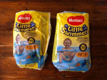 Zwemluiers Huggies Little Swimmers maat 5-6 (12-18 kg) 11x beschikbaar voor biedingen