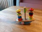 Houten Schip Speelgoed, Ophalen of Verzenden, Gebruikt, Overige typen, Met wieltjes