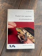Leuk boekje voedsel voor aquarium en terrariumdieren! 2,50€, Ophalen of Verzenden, Zo goed als nieuw, Overige typen