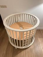 Nette ronde witte babybox!, Ophalen, Zo goed als nieuw, Rond