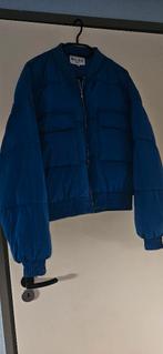 Puffer bomber jas van NA-KD, Kleding | Dames, Jassen | Winter, NA-KD, Blauw, Maat 42/44 (L), Ophalen of Verzenden