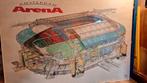 POSTER AMSTERDAM ARENA  1993, Verzamelen, Sportartikelen en Voetbal, Ophalen of Verzenden, Zo goed als nieuw, Ajax, Poster, Plaatje of Sticker