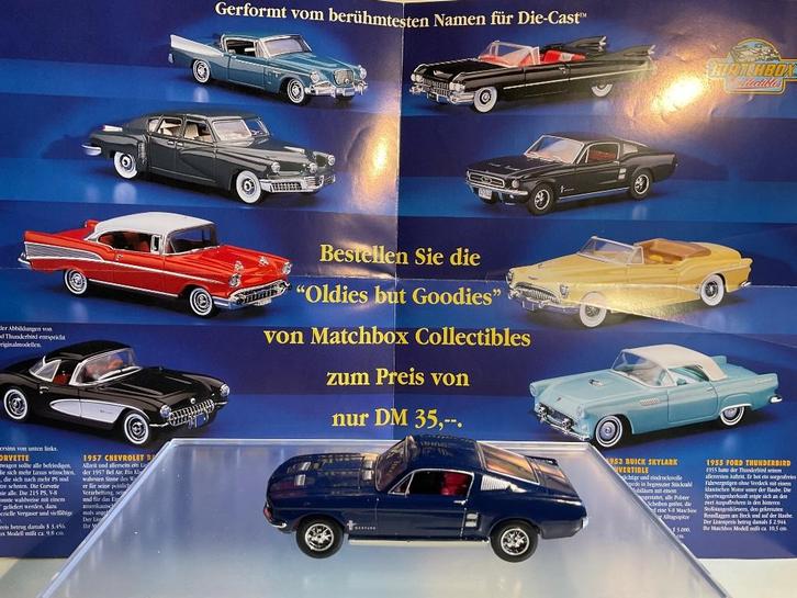 Matchbox Collectibles Dinky Ford Mustang 1967 mint/box/cert., Hobby en Vrije tijd, Modelauto's | 1:43, Zo goed als nieuw, Auto