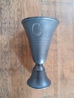 Tin - eikeltjes kannetje en vaasje..., Antiek en Kunst, Ophalen of Verzenden