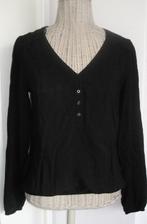 Zwarte blouse / bloesje / shirt / tuniek Merk EDC Maat S, EDC, Ophalen of Verzenden, Zo goed als nieuw, Maat 36 (S)