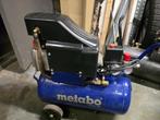 Te koop; Metabo Compressor 24 ltr, Doe-het-zelf en Verbouw, Compressors, Minder dan 25 liter, Gebruikt, 6 tot 10 bar, Mobiel