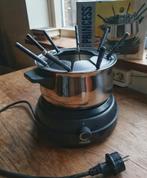 Fondueset elektrisch voor 8 personen, Ophalen of Verzenden, Zo goed als nieuw, Elektrisch, Fondueset