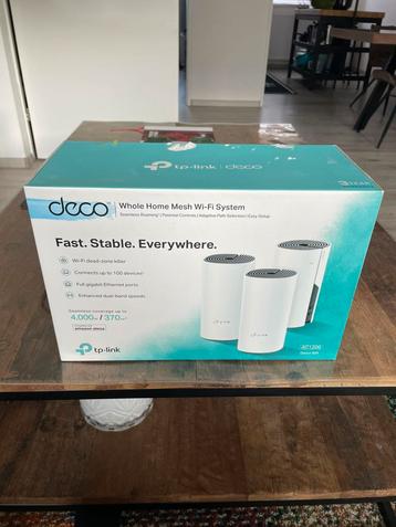 TE KOOP: DECO AC1200 m4 wifi mesh systeem beschikbaar voor biedingen
