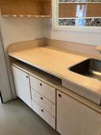 Verstelbare Commode met Wasbak & Trapje, Ophalen, Gebruikt, 70 cm of meer, 105 cm of meer