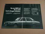 Reclame (uit oud tijdschrift) BMW E12/ 5-Serie (1980), Verzamelen, Auto's, Gebruikt, Verzenden