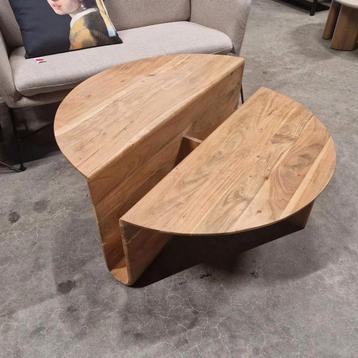 Bijzettafel Jaws Acaciahout van BePureHome beschikbaar voor biedingen